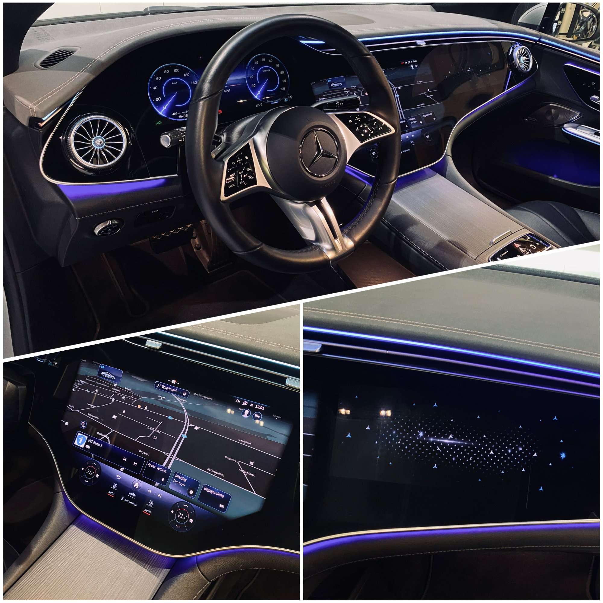 Mercedes-Benz EQE 300 HYPERSCEEN Leder/Burmester/Memory/360/Pano/Trekh