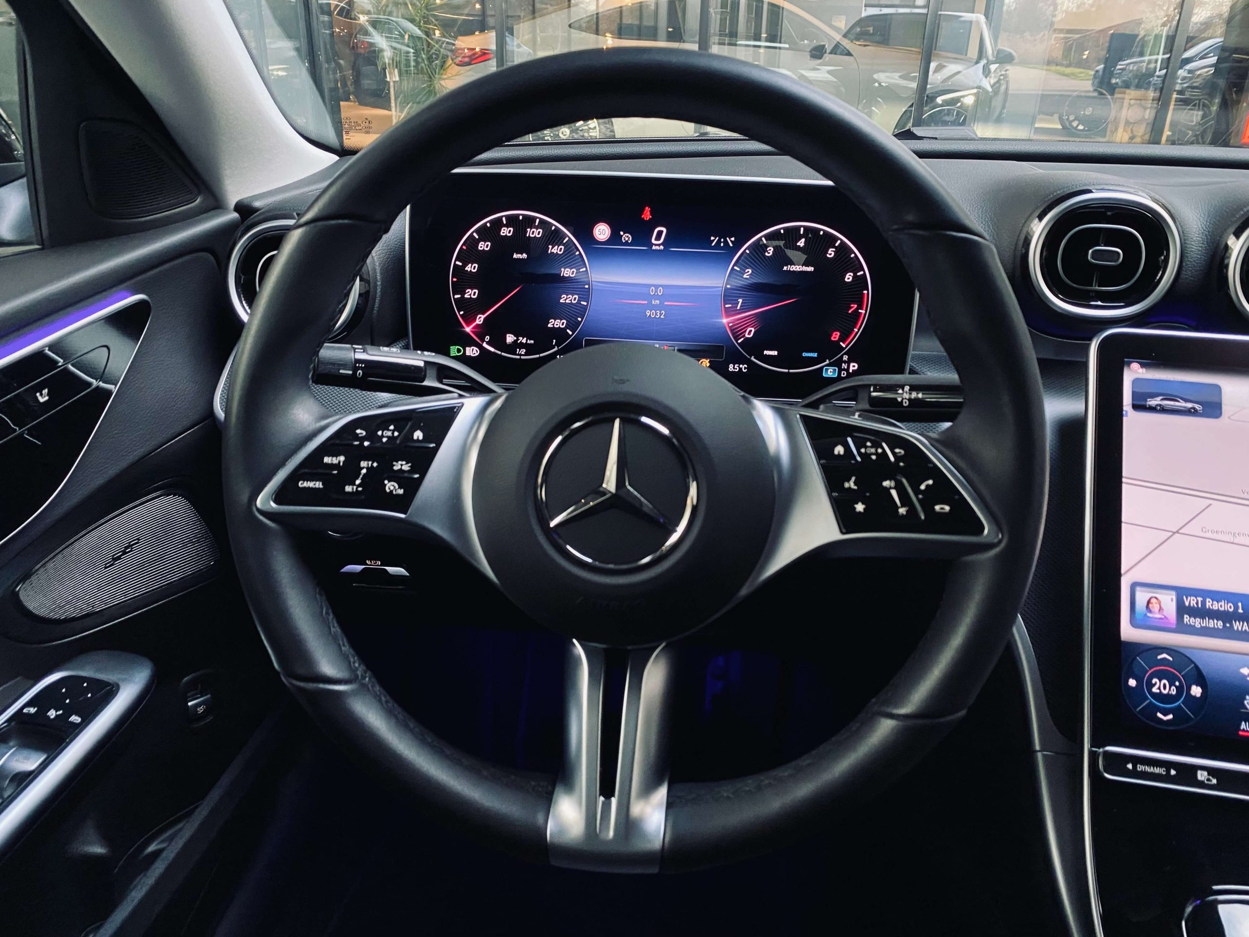 Mercedes-Benz C 200 9G Mild Hybr. SPORT NIGHT MBUX-Premium/Advanced Sound/Ambiente/Camera/Trekhaak/…