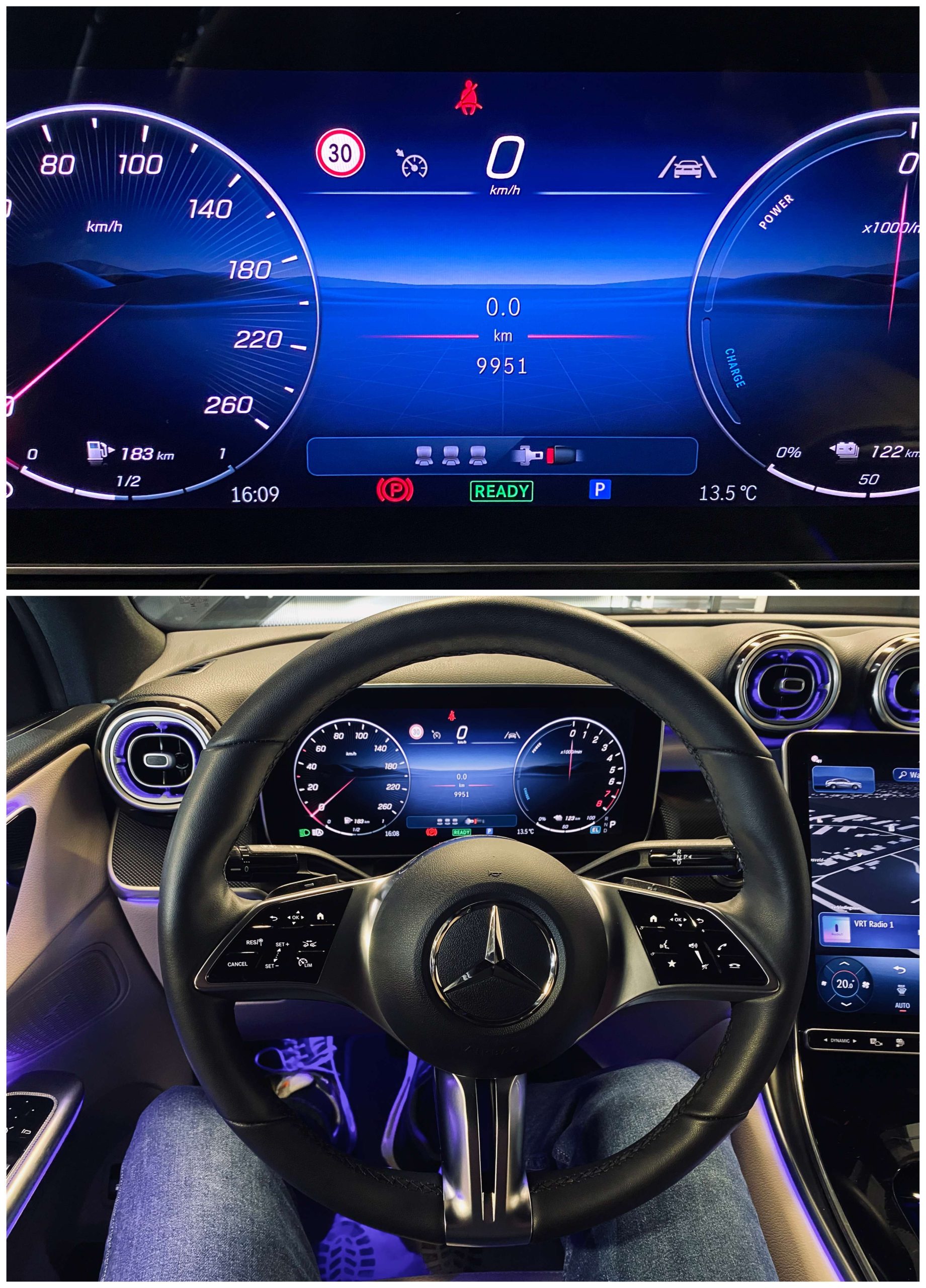 Mercedes-Benz GLC 300 e 9G Coupé Plug-in 4M 20″/SPORT+/BEIGE/MEMORY/AMBIENTE/TREKHAAK