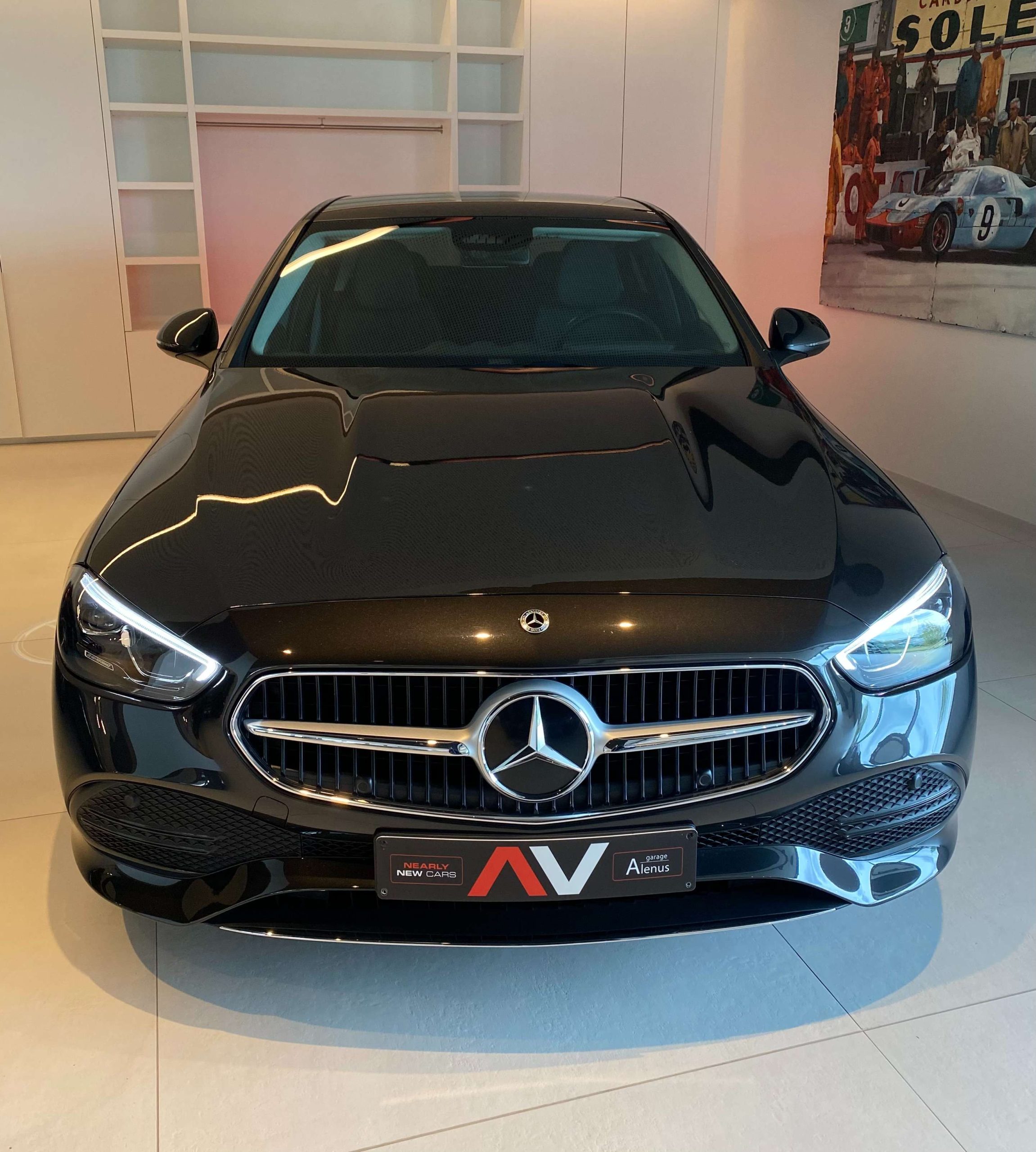 Mercedes-Benz C 300 e 9G Plug-in LUXURY NIGHT Luchtvering/Dodehoek/MBUX-Premium/Ambiente/Trekhaak/…