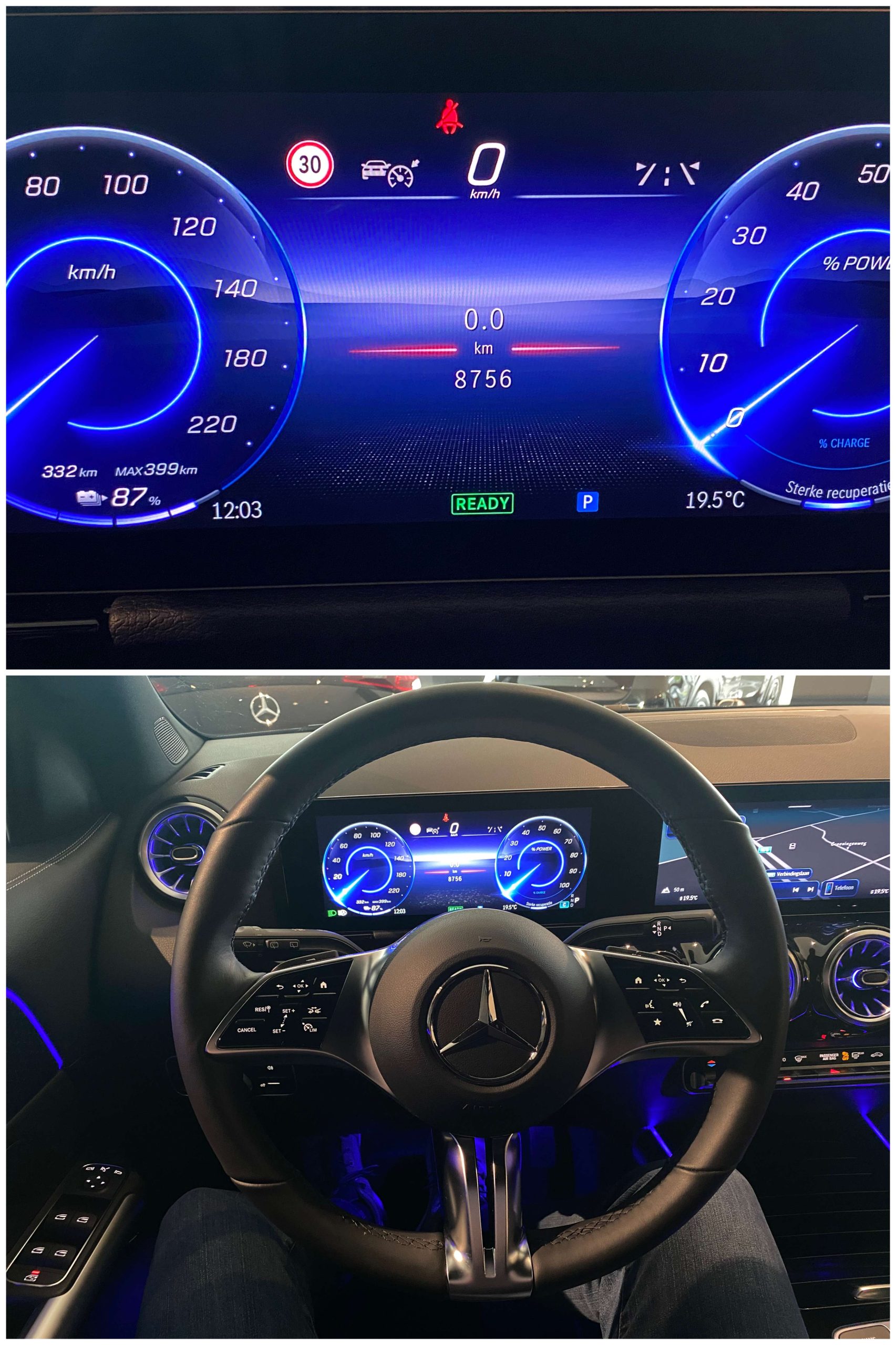 Mercedes-Benz EQA 350 4Matic 20″/Distronic/Dodehoek/Ambiente/Trekhaak