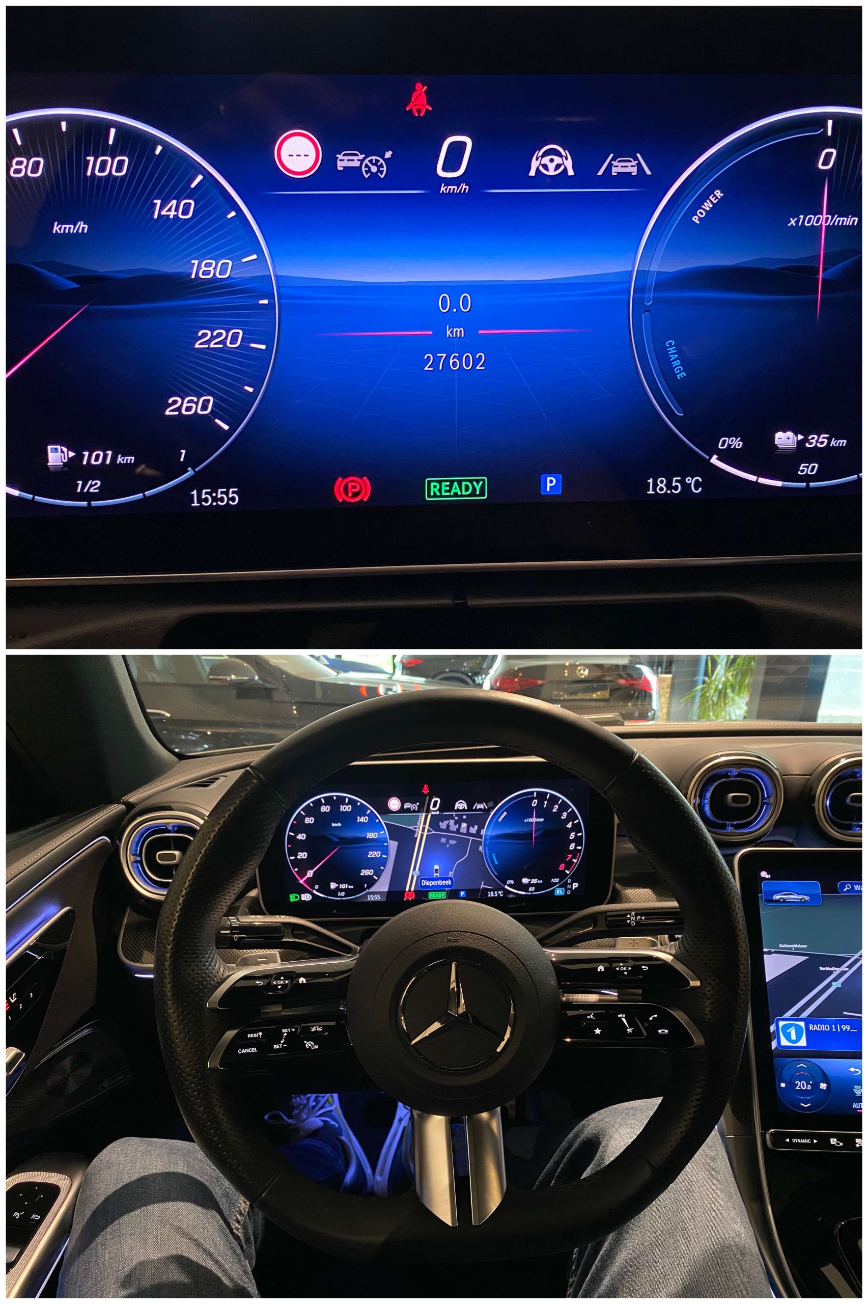 Mercedes-Benz CLE 300 e 9G Plug-in COUPE AMG NIGHT 19″/Luchtvering/Distronic+/Head-Up/DigitalLight/Memory/PanoDak/Trekhaak/…