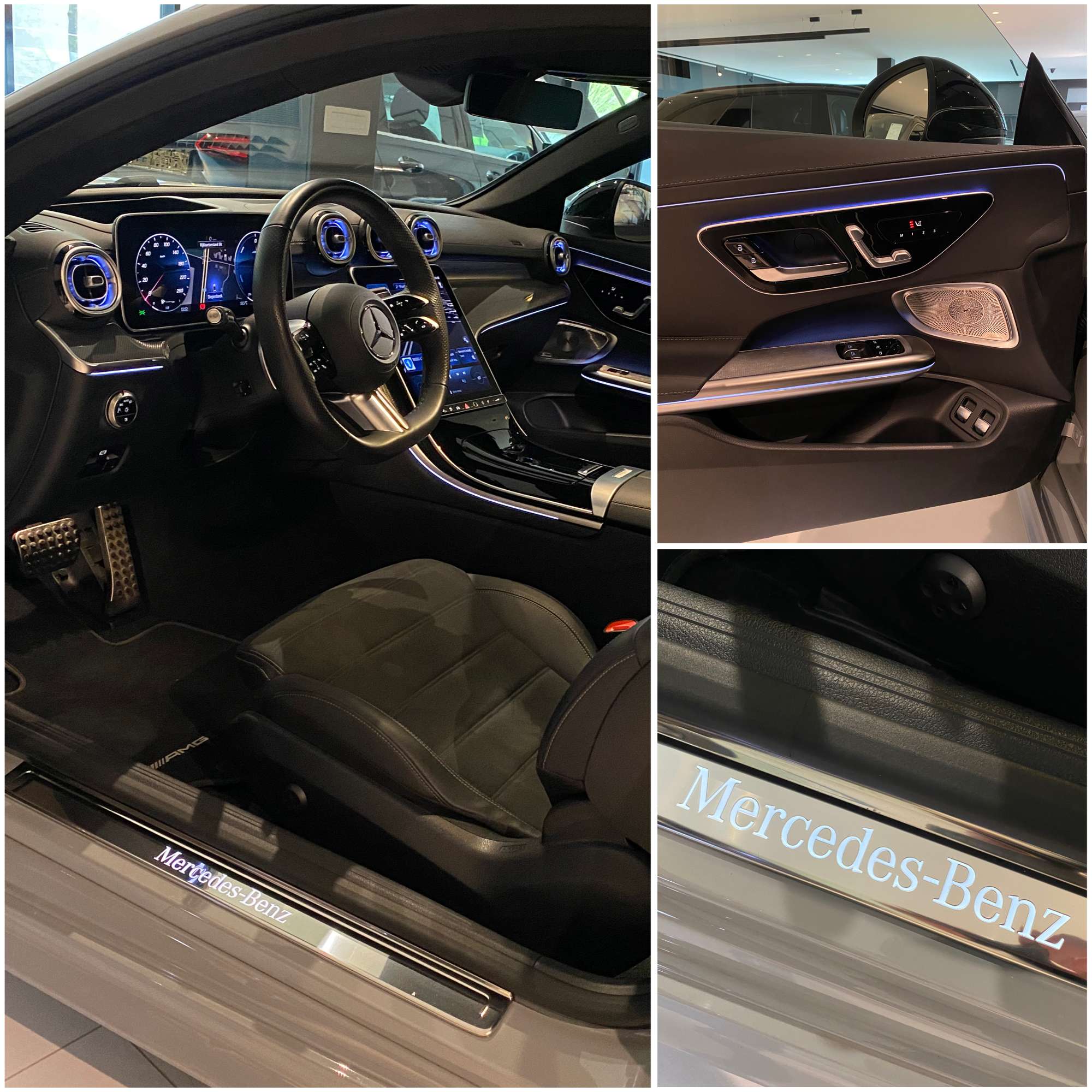 Mercedes-Benz CLE 300 e 9G Plug-in COUPE AMG NIGHT 19″/Luchtvering/Distronic+/Head-Up/DigitalLight/Memory/PanoDak/Trekhaak/…