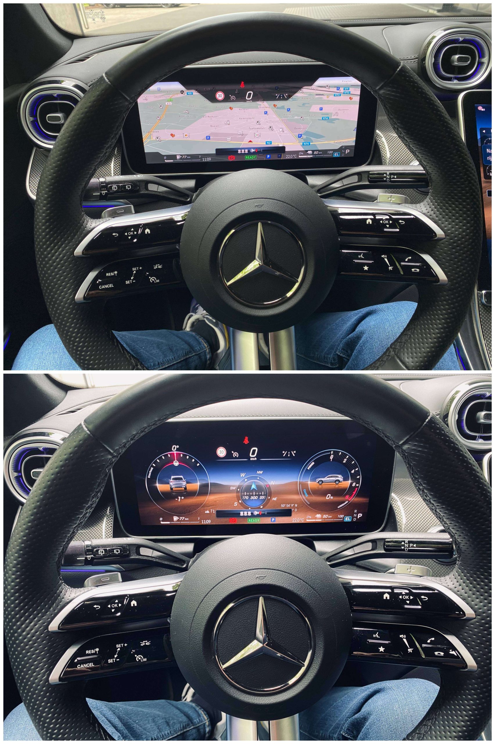 Mercedes-Benz GLC 300 e 9G Plug-in AMG 20″/PanoDak/360°/Luchtvering/Treden/Memory/Trekhaak
