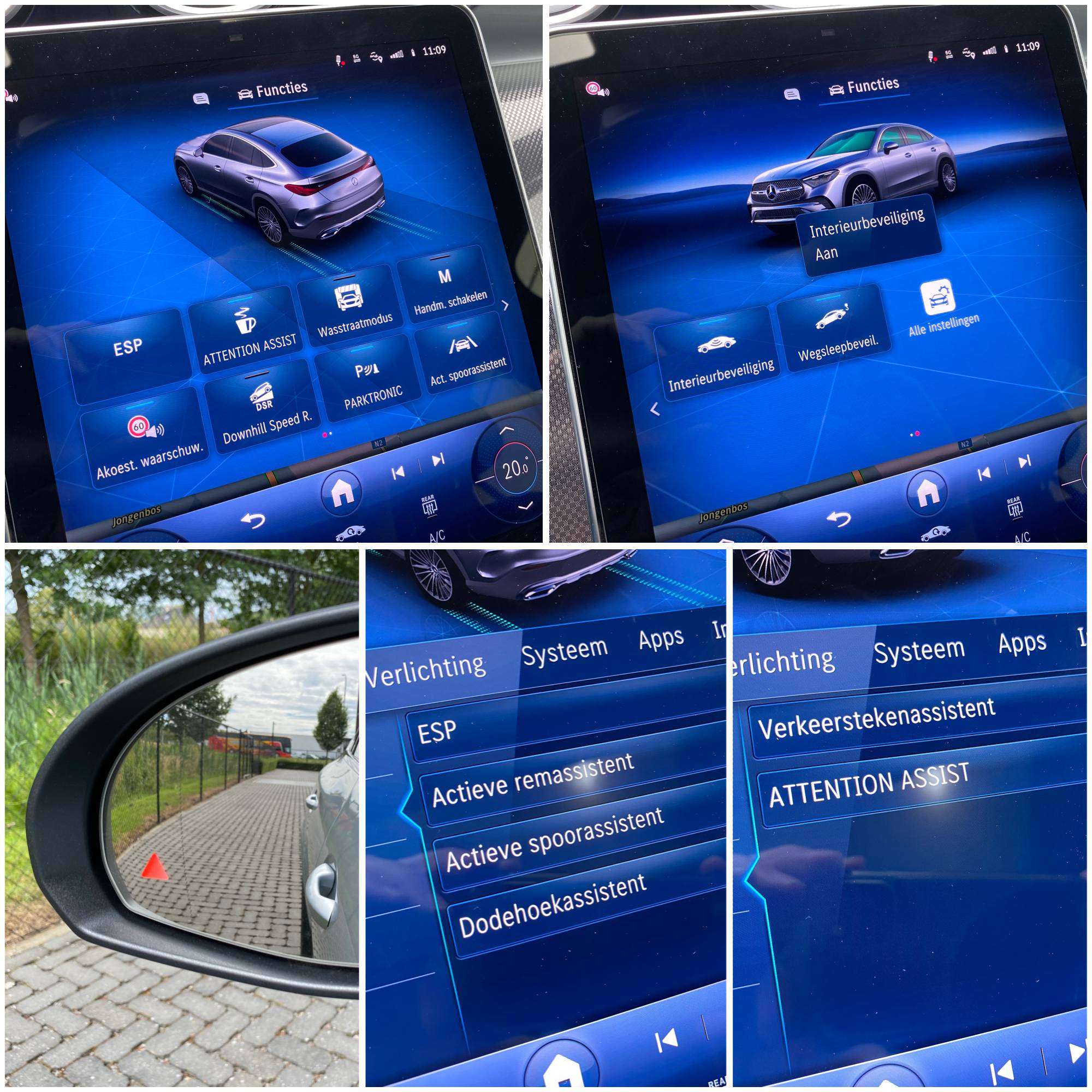 Mercedes-Benz GLC 200 9G COUPE Mild Hybr. 4M AMG & NIGHT 20″/PanoDak/360°/Treden/Memory/Ambiente/AdvancedSound/Trekhaak