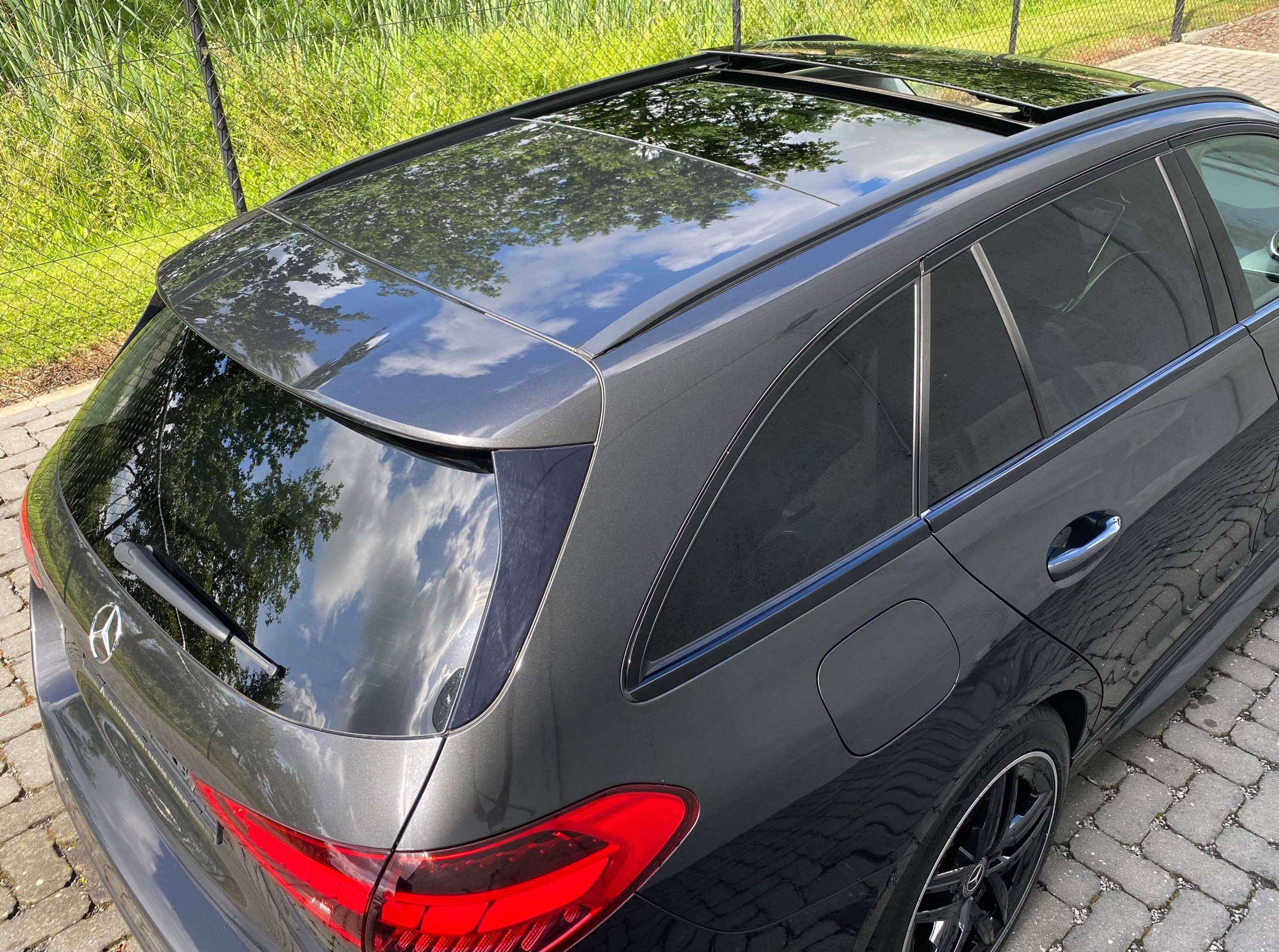 Mercedes-Benz C 200 9G Mild Hybr. AMG & NIGHT PanoDak/Dodehoek/Ambiente/Trekhaak