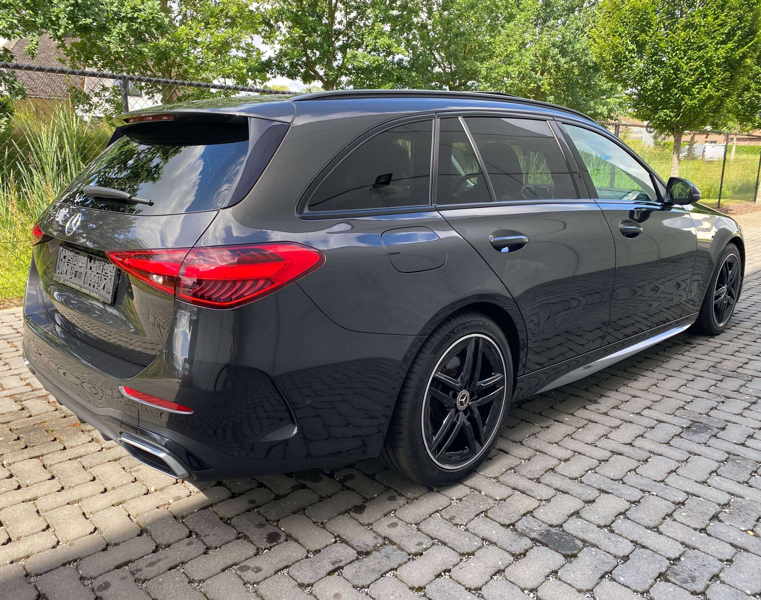 Mercedes-Benz C 200 9G Mild Hybr. AMG & NIGHT PanoDak/Dodehoek/Ambiente/Trekhaak