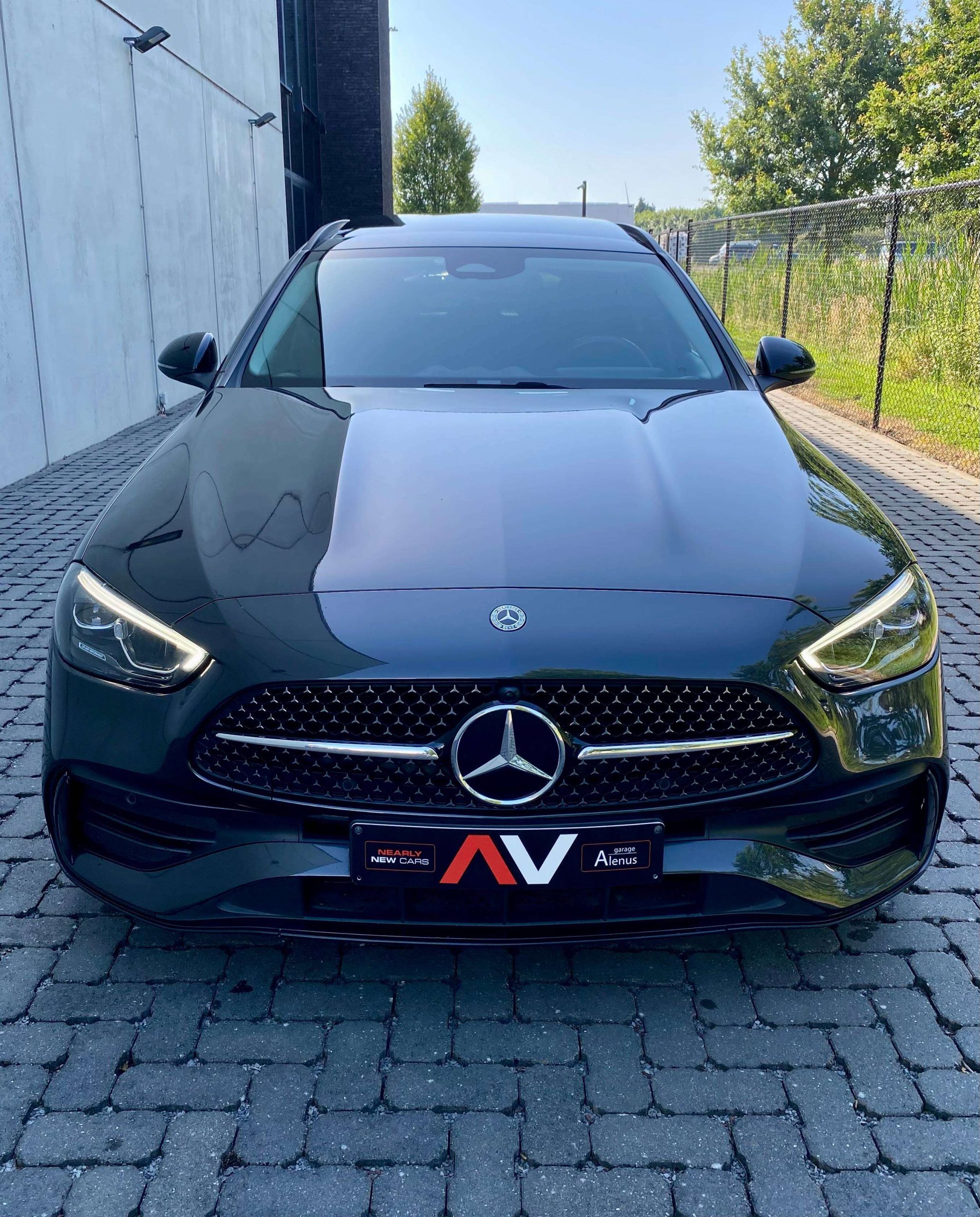 Mercedes-Benz C 200 9G Mild Hybr. AMG & NIGHT PanoDak/Dodehoek/Ambiente/Trekhaak