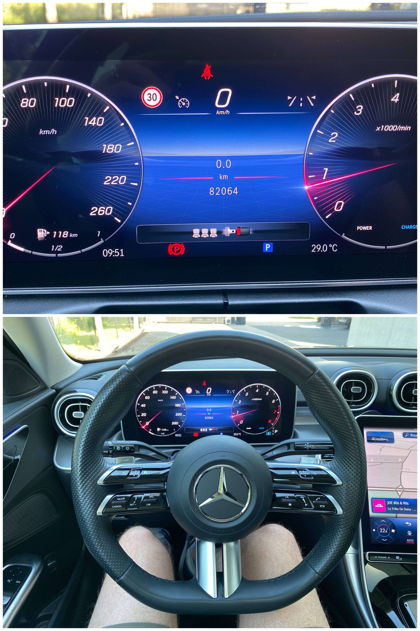 Mercedes-Benz C 200 9G Mild Hybr. AMG & NIGHT PanoDak/Dodehoek/Ambiente/Trekhaak