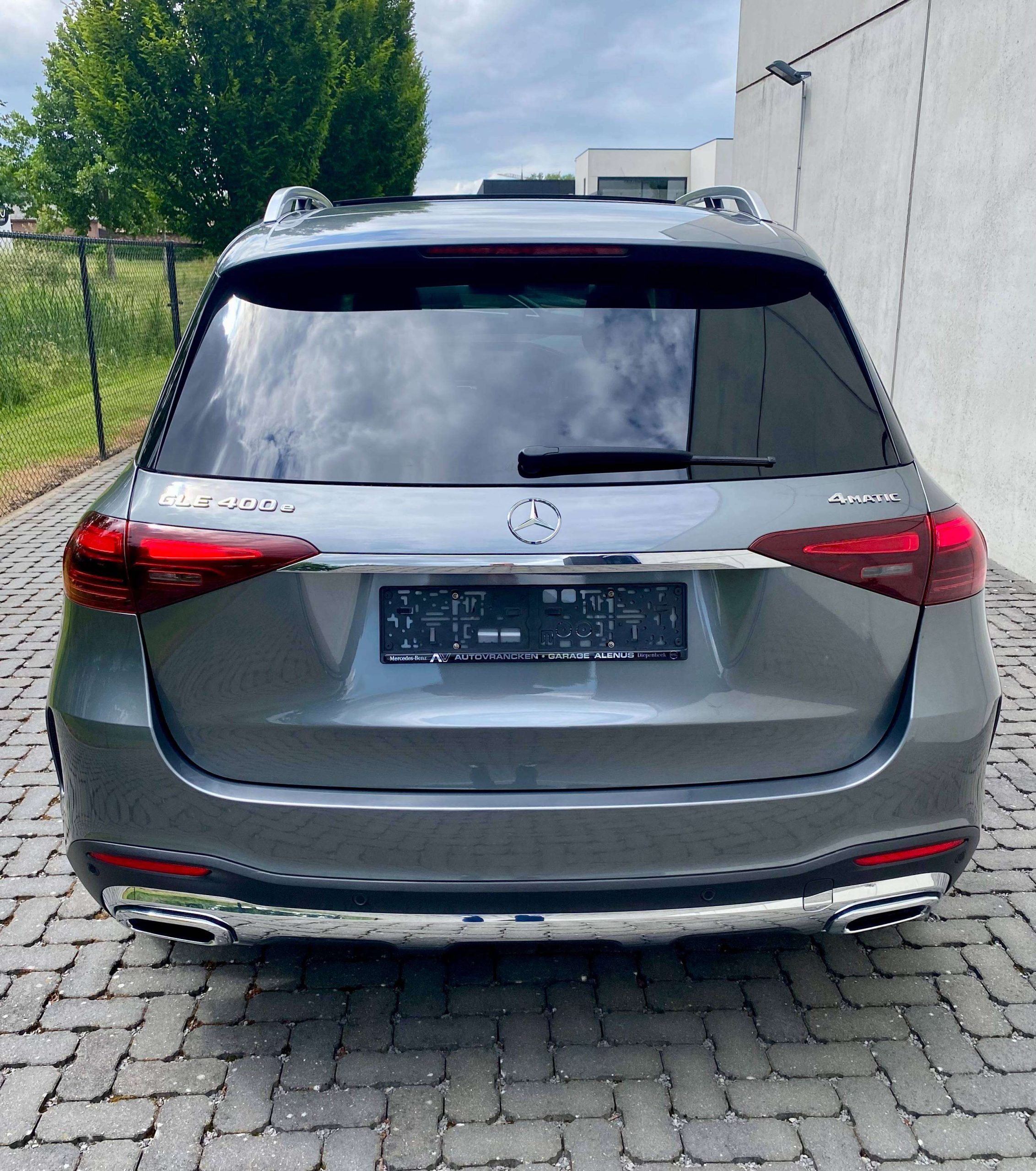 Mercedes-Benz GLE 400 e 9G 4M AMG 20″/Distronic+/Airmatic-Luchtvering/PanoDak/360°/Burmester/MemorySeats/HandsFree/Trekhaak3.5T