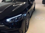 Mercedes-Benz C 200 9G AMG Advanced 19″/Distronic/Leder-Sienabruin/Dodehoek/Ambiente/Trekhaak