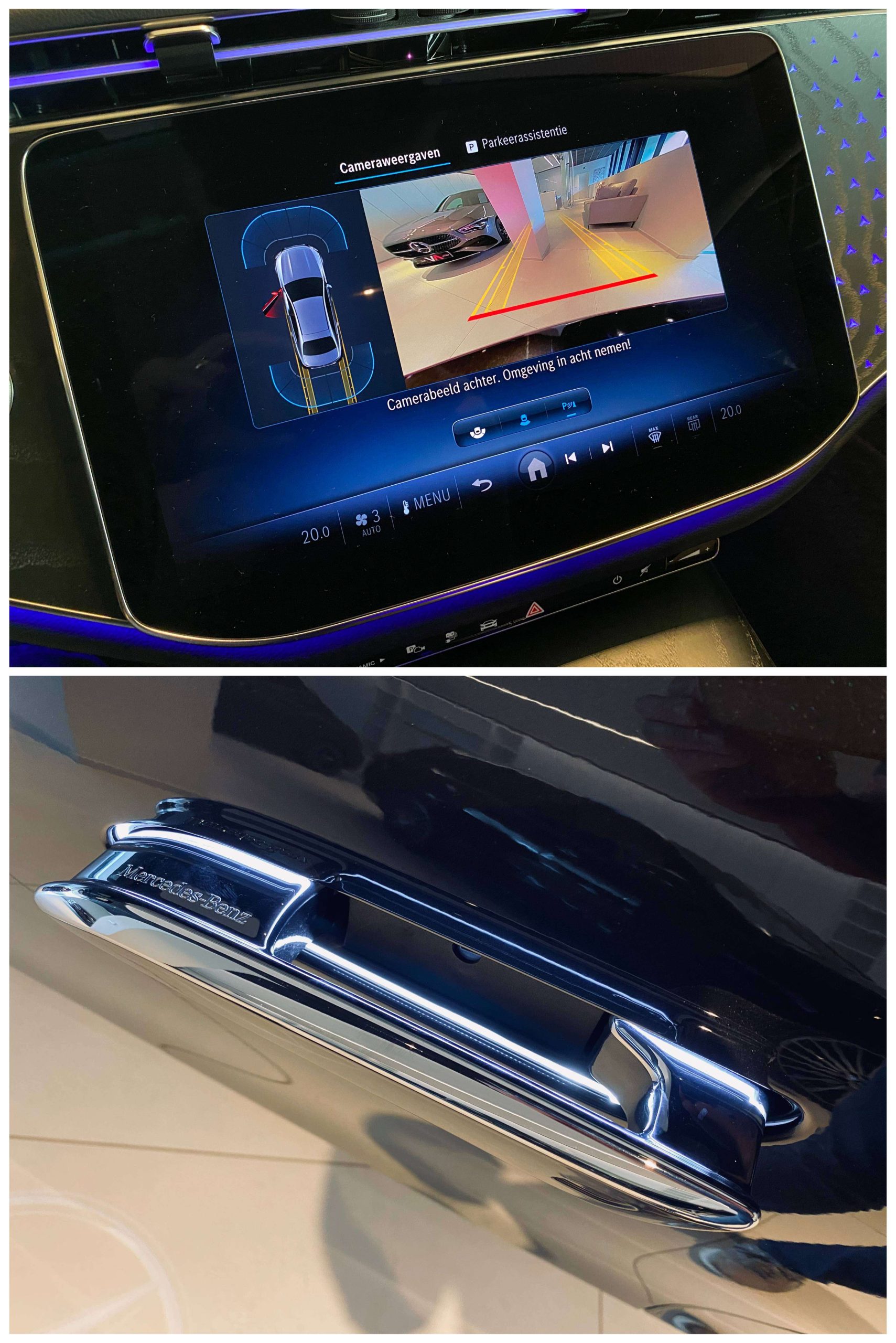 Mercedes-Benz E 300 e 9G Plug-in AVANTGARDE & NIGHT 19″AMG/Distronic/Dodehoek/Keyless/Ambiente+/Trekhaak