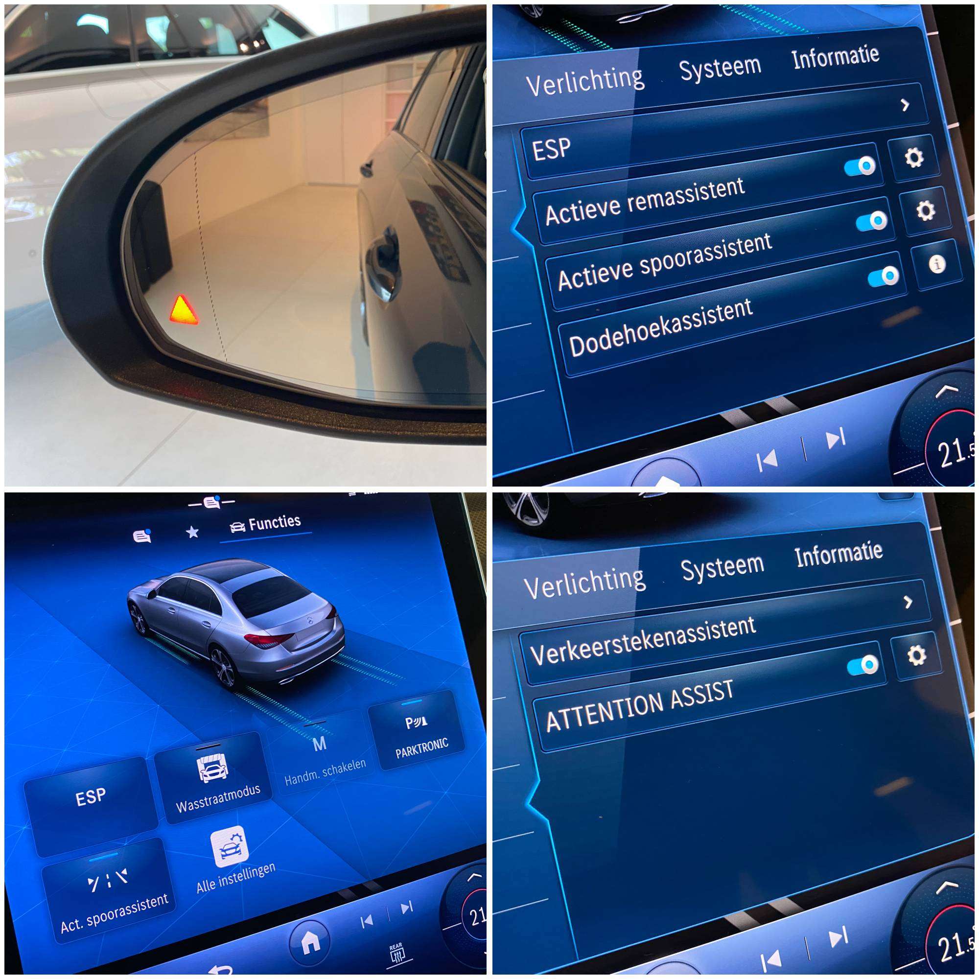 Mercedes-Benz C 300 e 9G Plug-in AVANTGARDE & NIGHT Luchtvering/Dodehoek/MBUX-Premium/Ambiente/Trekhaak