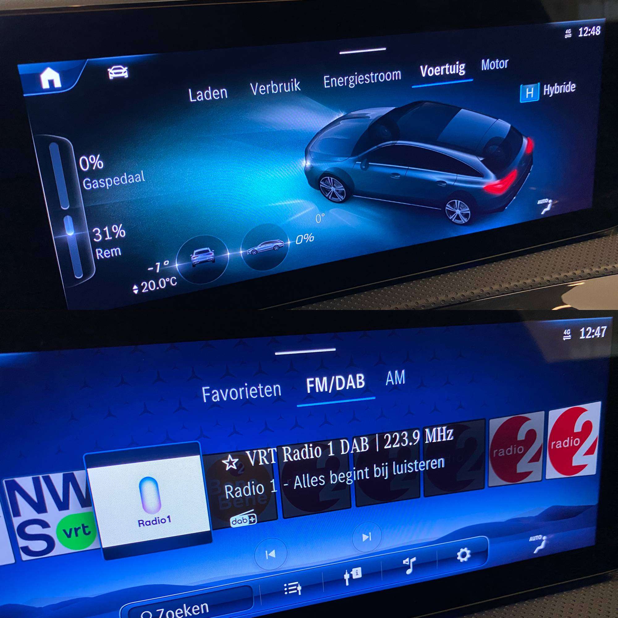 Mercedes-Benz CLA 250 e 8G Plug-in ShootingBreak AMG & NIGHT 19″/Distronic/Dodehoek/Ambiente/KeyLess/Camera/Trekhaak