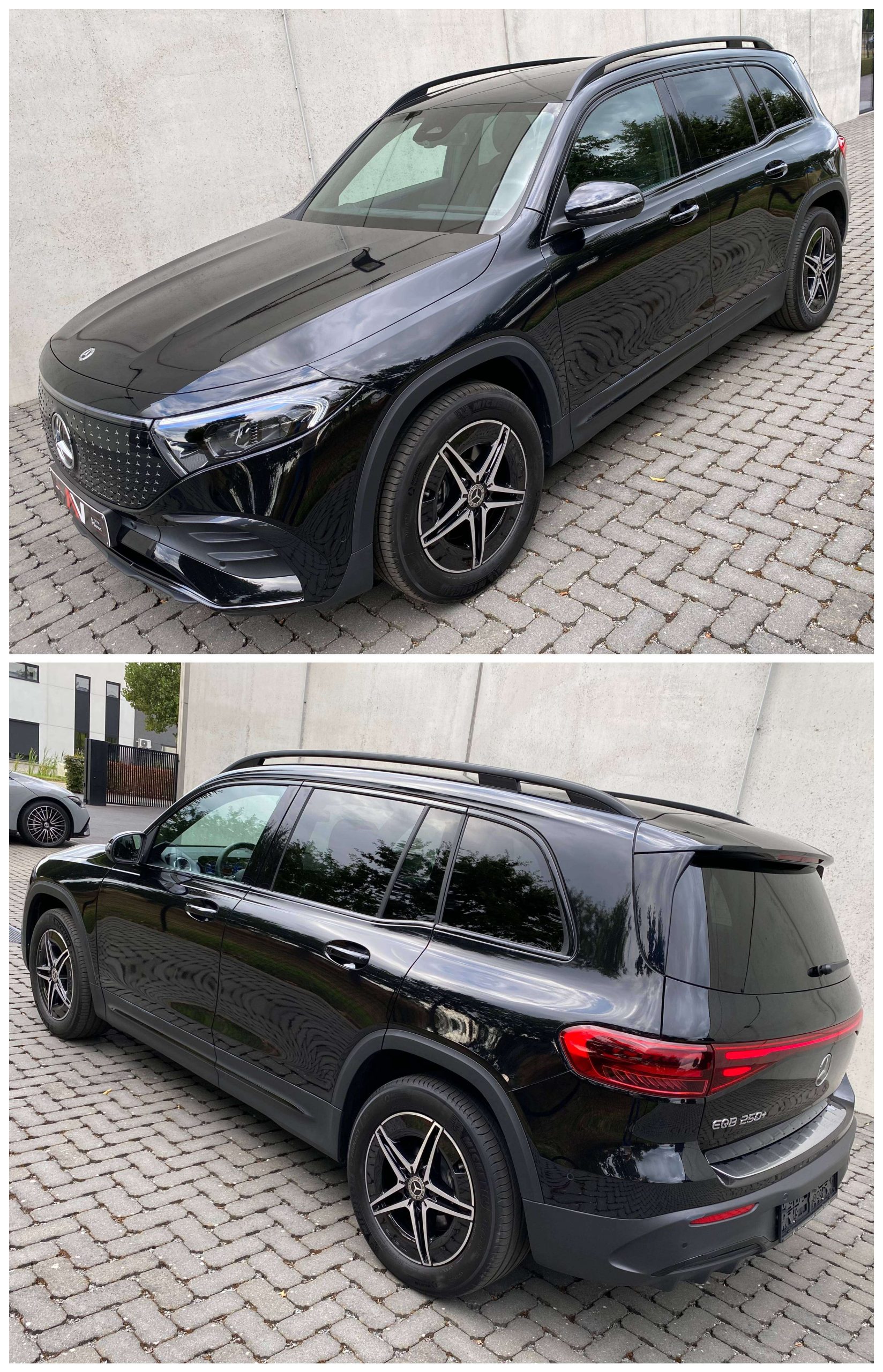 Mercedes-Benz EQB 250 + ExtendedRange AMG & NIGHT DistronicPlus/18″/Ambiente/Camera/AdvancedSound/El.Trekhaak