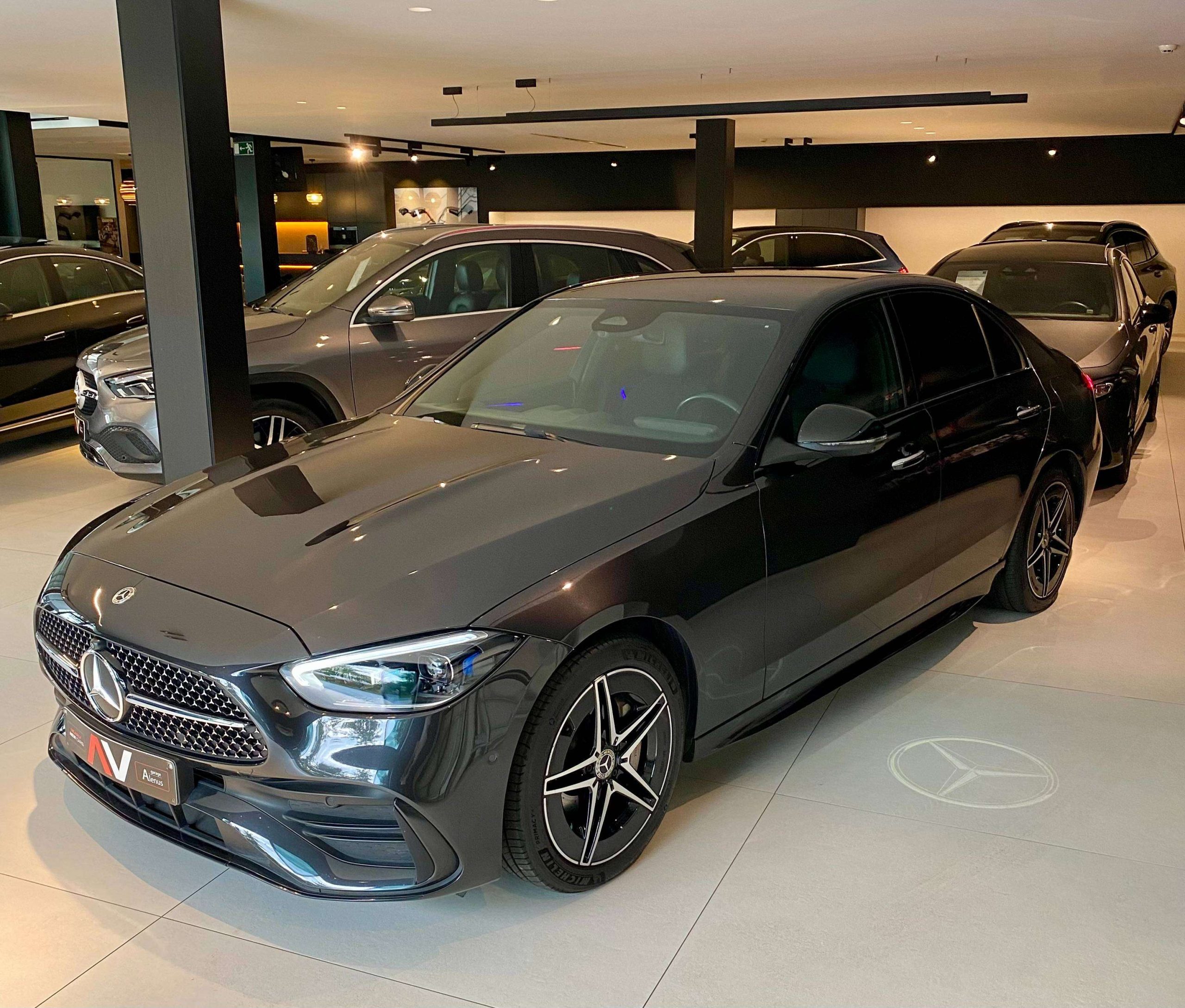 Mercedes-Benz C 300 e 9G Plug-in AMG & NIGHT Distronic/360°/DigitalLight/KeyLess/Memory/Dodehoek/Luchtvering/AdvancedSound