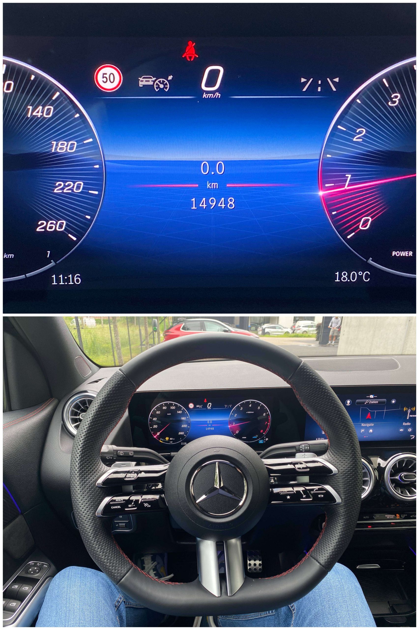 Mercedes-Benz GLA 200 7G AMG Mild Hybr. Distronic+/360°/Keyless/Ambiente/Carbon/Trekhaak