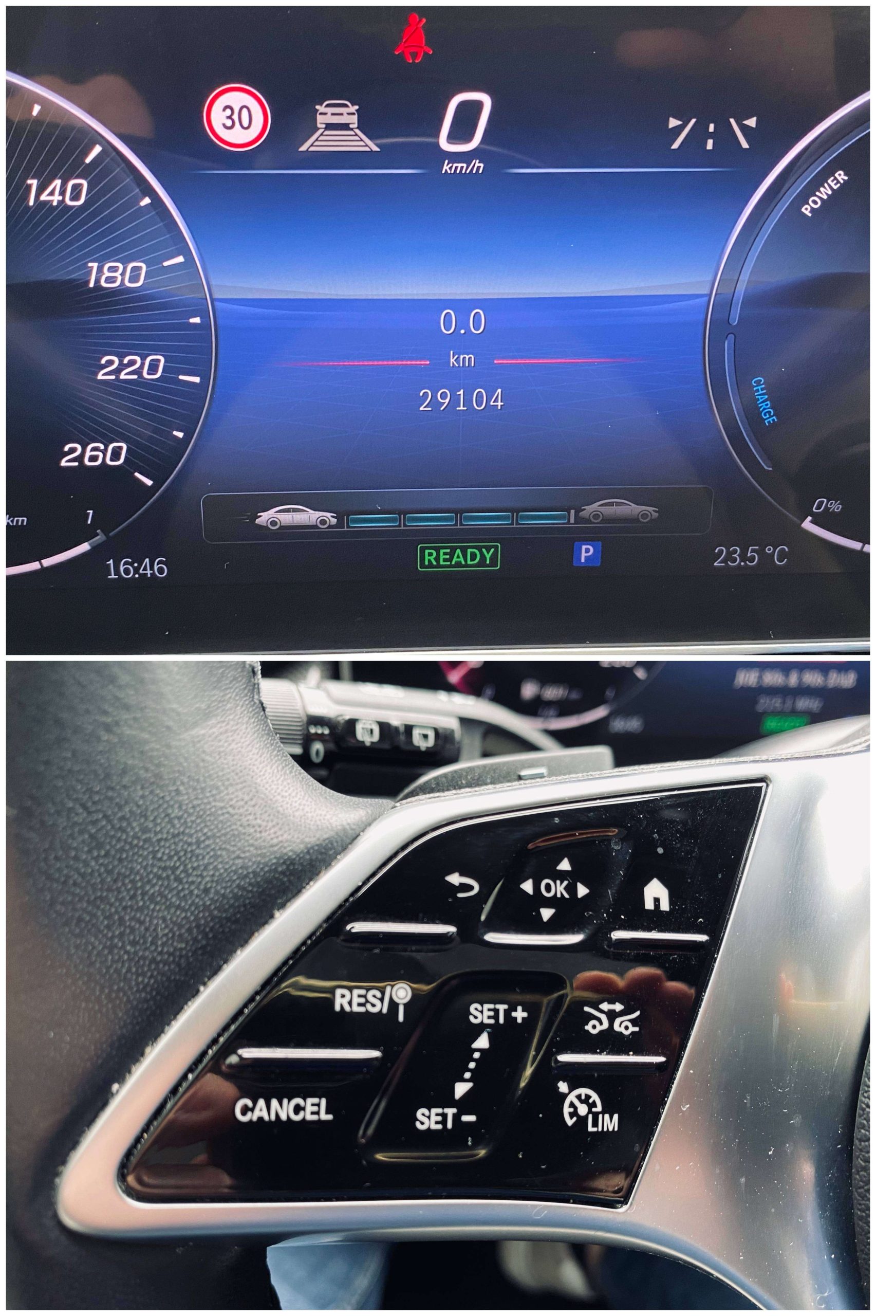 Mercedes-Benz GLC 300 e 9G LUXURY MacchiatoBeige/19″AMG/Distronic/360°/Luchtvering/PanoDak/Off-RoadPakket/El.Trekhaak