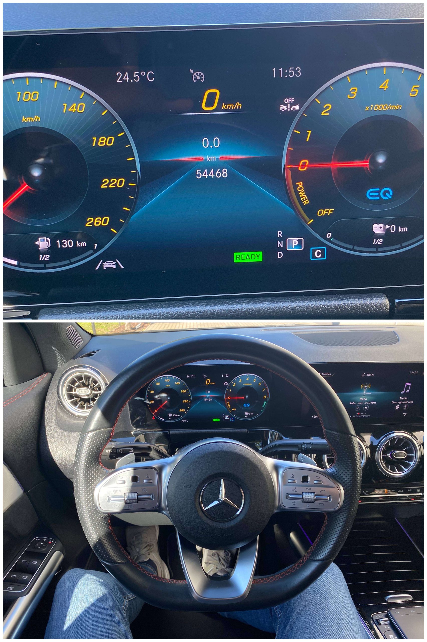Mercedes-Benz GLA 250 e 8G Plug-in AMG & NIGHT 19″/Dodehoek/Ambiente/Camera/Trekhaak