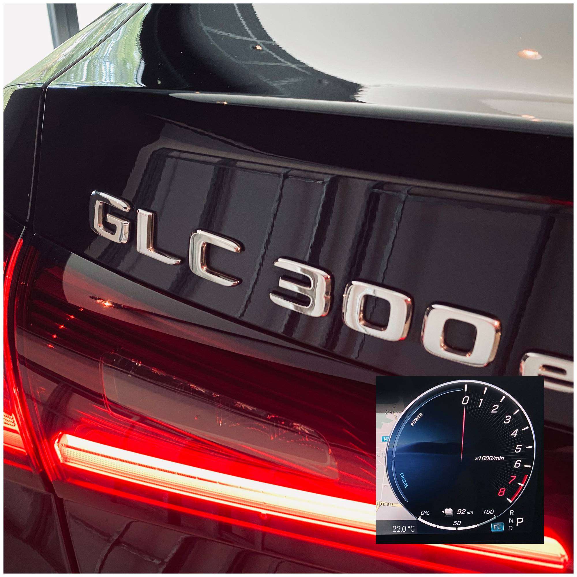 Mercedes-Benz GLC 300 e 9G Plug-in Luxury Advanced Plus 20″/Luchtvering/Distronic/Dodehoek/Memory/Ambiente/Trekhaak